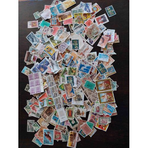 Lot D'environ 450 Timbres Des Colonies Francaiss / Pays D'expression Francaise / Tom / Lot 4