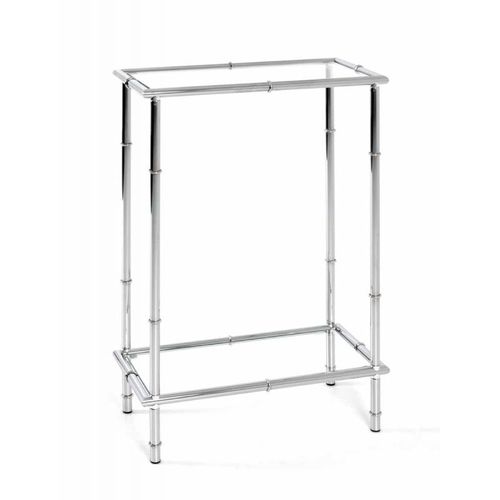 Paris Prix - Console Design "Cléo" 75cm Argent