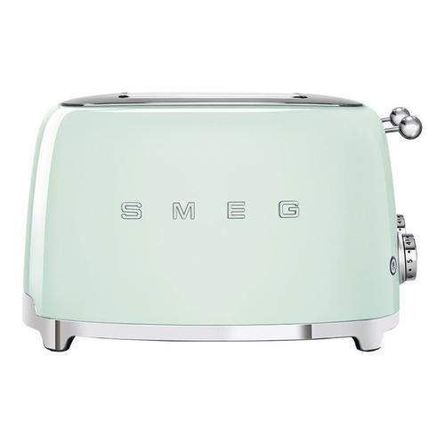 Smeg 50's Style TSF03PGEU - Grille-pain - 4 tranche - 4 Emplacements - vert pastel