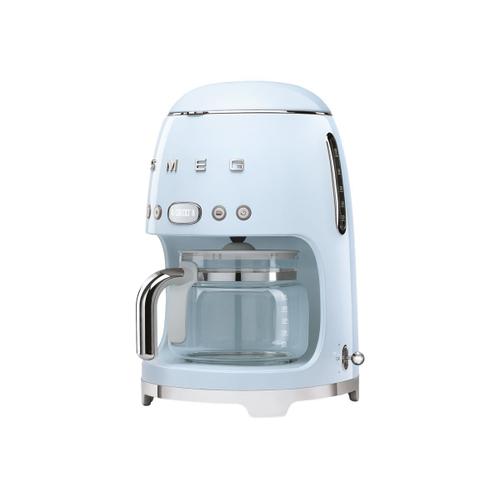 Smeg 50's Style DCF02PBEU - Cafetière - 10 tasses - bleu pastel