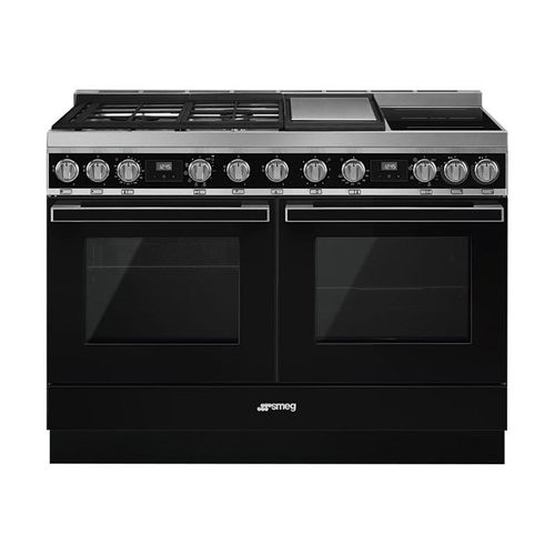 Smeg Portofino CPF120IGMPBL Cuisinière Noir