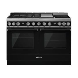 Smeg Portofino CPF120IGMPBL Cuisinière Noir
