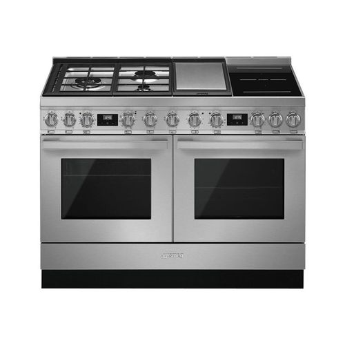 Smeg Portofino CPF120IGMPX Cuisinière Acier inoxydable