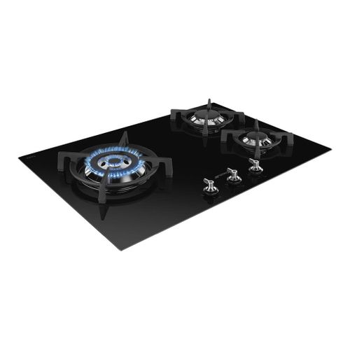 Smeg Classica PV373LCN Table de cuisson au gaz Noir - 3 foyers