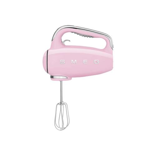 Smeg 50's Style HMF01PKEU - Batteur à main - 250 Watt - rose