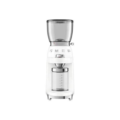 Smeg 50's Style CGF01WHEU - Moulin à café - 150 Watt - blanc