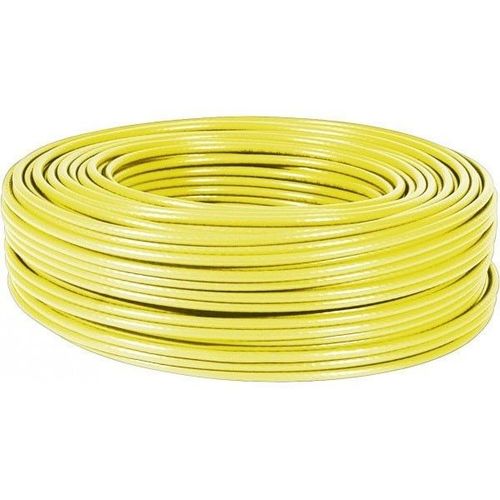 Dexlan - Câble en vrac - 100 m - 6.2 mm - S/FTP - CAT 6 - intérieur, bloqué - jaune