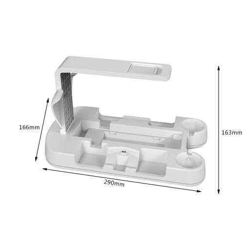 Base De Charge 6 En 1 Pour Ps5 Vr Move Game Controller, Support De Station De Charge, Chargeur De Casque Hôte Vr