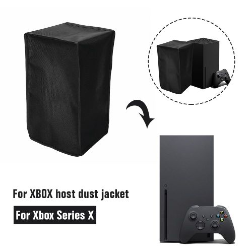Housse Anti-Poussière En Tissu Oxford Pour Xbox Series S/X, Étui Amovible Et Lavable Pour Console De Jeu À Domicile, Accessoires