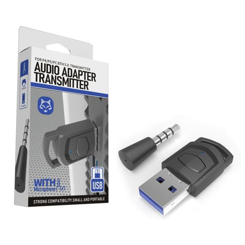 Adaptateur De Casque Portable Sans Fil, Récepteur Pour Console De Jeu Sony Ps5 Ps4, Casque D'Écoute, Transmetteur Audio Compatible Bluetooth