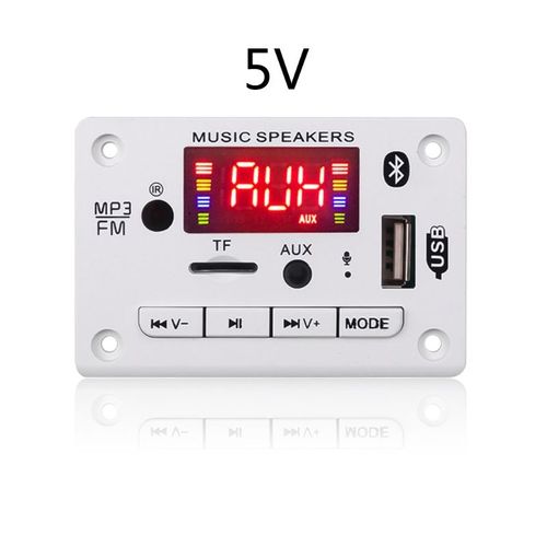 Carte décodeur MP3 5V/12V, Bluetooth 5.0, Module Radio FM, prend en charge FM TF, enregistreur AUX USB, pour voiture, nouveau