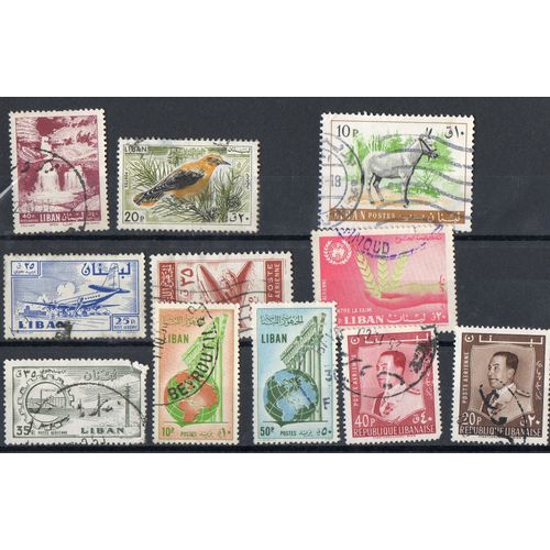 Liban Timbres Divers
