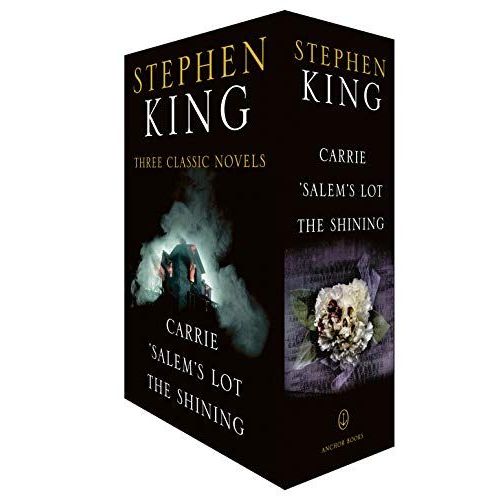 Stephen King Three Classic Novels Box Set: Carrie, 'salem's Lot, The Shining