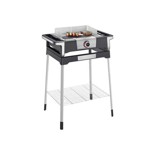 SEVERIN PG 8118 SENOA DigitalBOOST S - Barbecue gril -électrique - 996 cm ² - thermomètre intégré - noir / argent