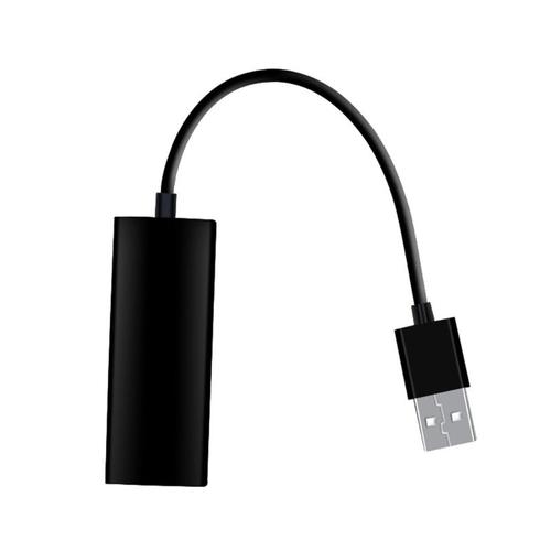 Adaptateur de connexion Lan RJ45 USB 100 à Ethernet, carte réseau 2.0 mb/s, adaptateur filaire Compatible avec Switch/Wii/Wii U