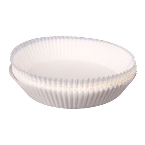 Tapis De Revêtement Jetable En Papier Pour Friteuse À Air, 50 Pièces, Rond, Pâte De Bois, Pour Cuisson Au Four, Barbecue