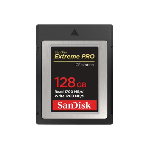 SanDisk Extreme Pro - Carte mémoire flash - 128 Go - CFexpress