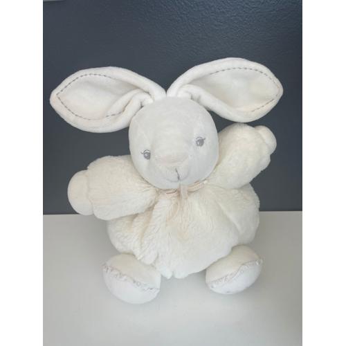 Doudou Kaloo Blanc Lapin Boule Hase