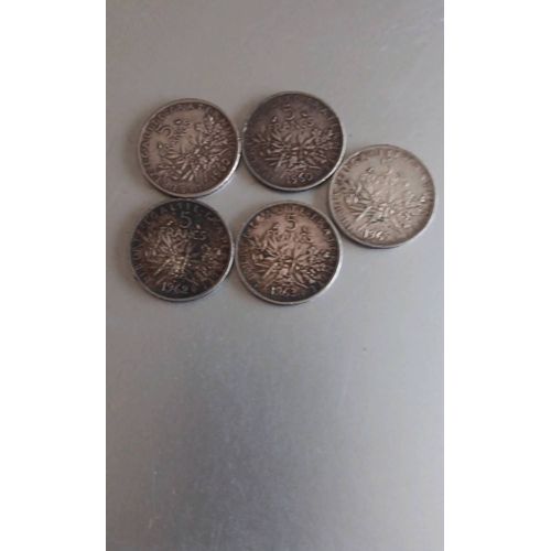 Vend Piece 5 Francs Argent