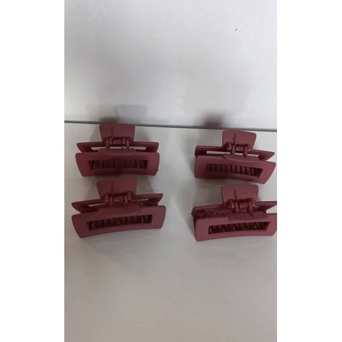 Pince Rectangle Griffes Bordeaux