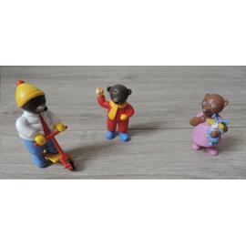 Jouet Petit Ours Brun - 6 figurines Petit Ours Brun en hiver