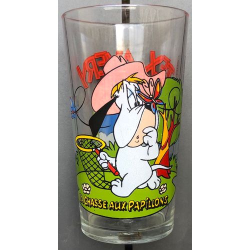 Verre A Moutarde Droopy La Chasse Aux Papillons, Tex Avery, Dessin Animé, Animation, Figurine