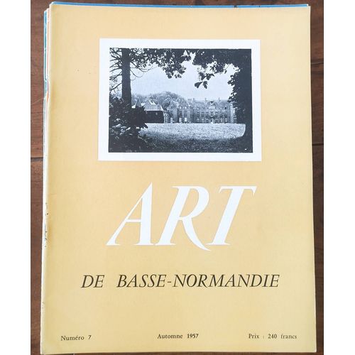 Art De Basse-Normandie N° 7 - Le Château De Flamanville - Automne 1957