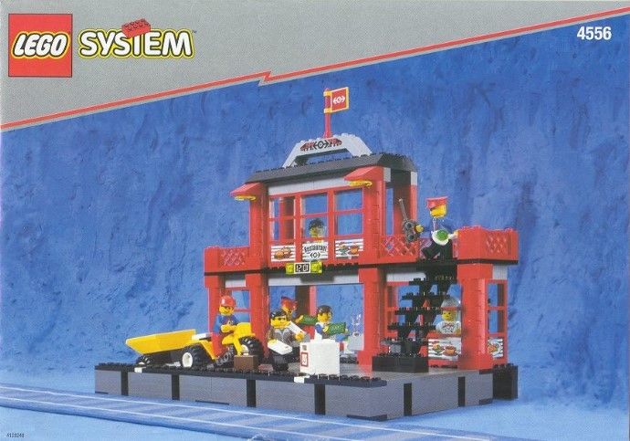 Lego 4556 Train Station Gare pour Train Vintage avec 7 Figurines | Rakuten