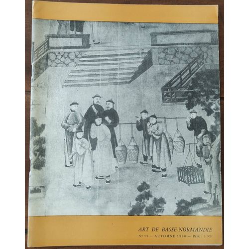 Art De Basse Normandie N°  19  Automne 1960
