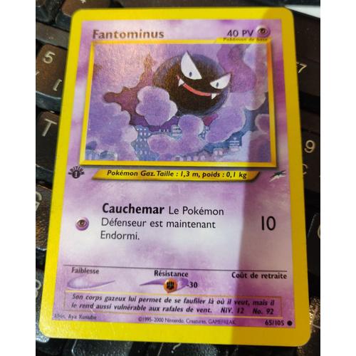 Pokemon Fantominus 65 / 105 Edition 1 Neo Destiny