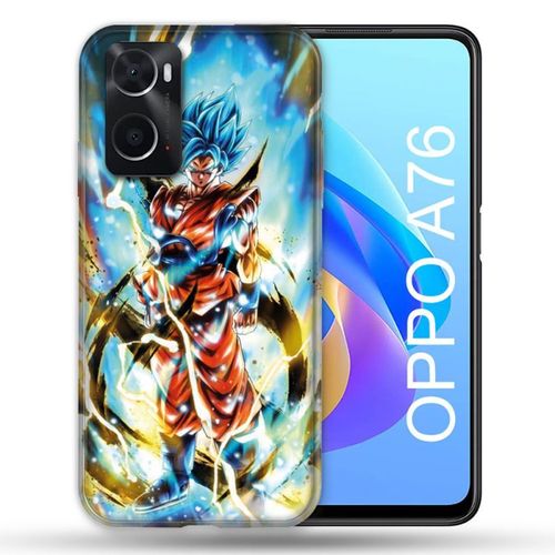 Coque Pour Oppo A76 Manga Dragon Ball Sangoku Blanc