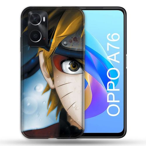 Coque Pour Oppo A76 Manga Naruto Blanc