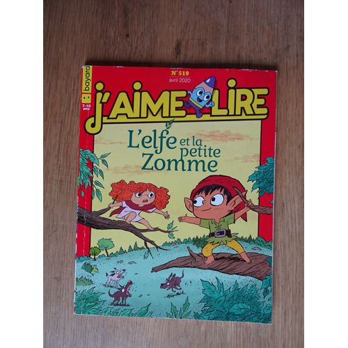 J'aime Lire N°519 L'elfe Et La Petite Zomme