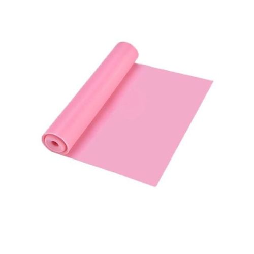 Yoga Pilates Gym Naturel Stretch Résistance Exercice Fitness Entraînement Élastique 150cm Bande De Caoutchouc, Rose