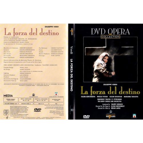 La Force Du Destin Giuseppe Verdi Dvd Opera /Del Prado/ Mariinsky Theatre St Petersbourg The Kirov Chorus And Opera