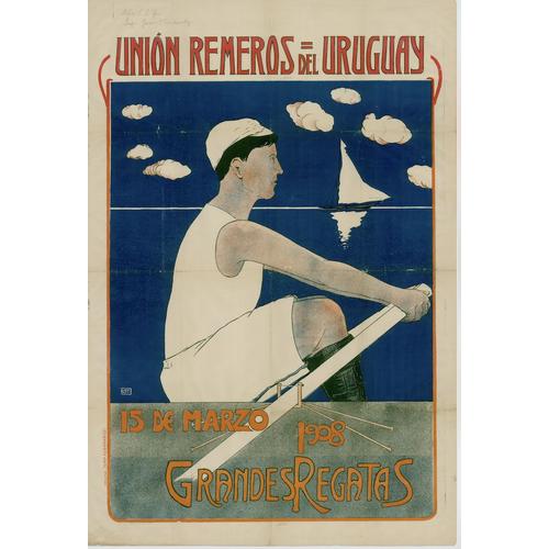 Affiche Uruguay 1908