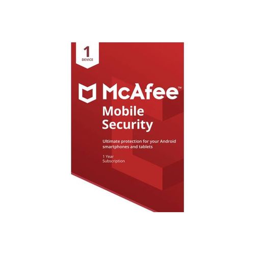 Mcafee Mobile Security 1 Appareil 1 An (Android) Clé Mcafee Global