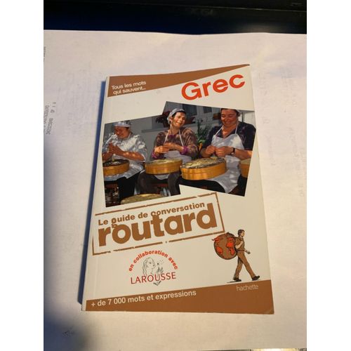 Guide De Conversation Du Routard Grec