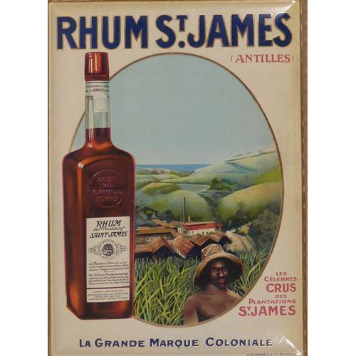 Affiche Rhum Saint James