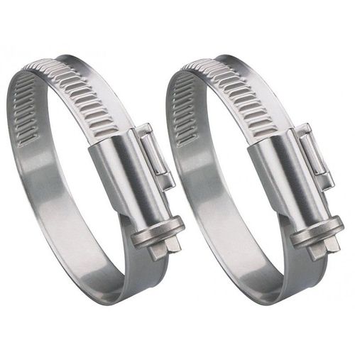 Lot 2 colliers métalliques 9mm, de 12 à 22mm