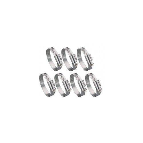 Lot 7 colliers métalliques assortis 9mm, de 10 à 40mm