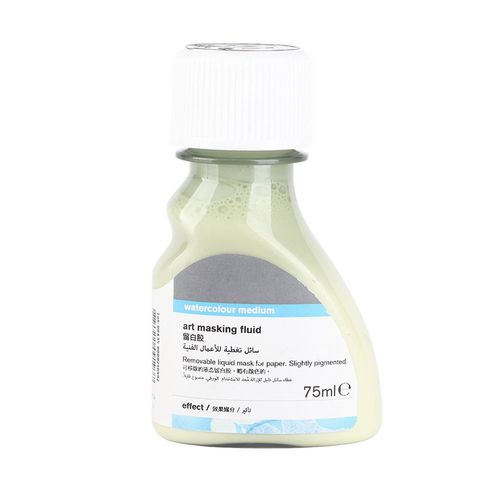 75ml Art Masking Fluid Artist Watercolor Painting Mediums Pigment Covering Liquid