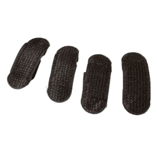 Lot De 4 Coussinets Coiffants Moelleux Respirants Invisibles Le Noir