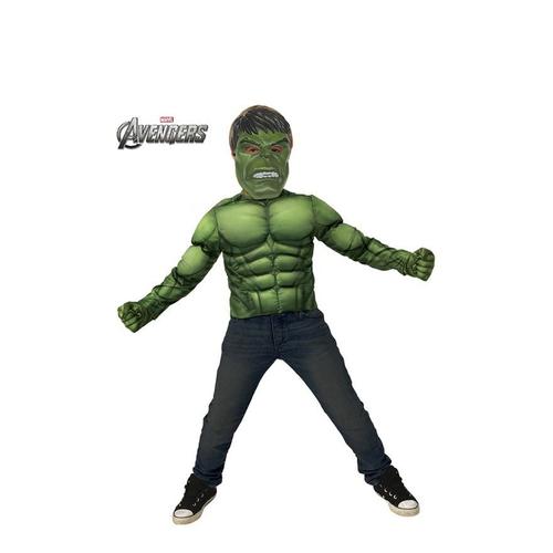 Kit Musculaire Pectorale Pour Les Garçons Hulk (Taille 3-6a)