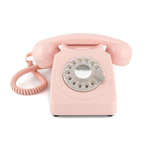 Téléphone analogique GPO 746 ROTARY GPO RETRO CARNATION PINK