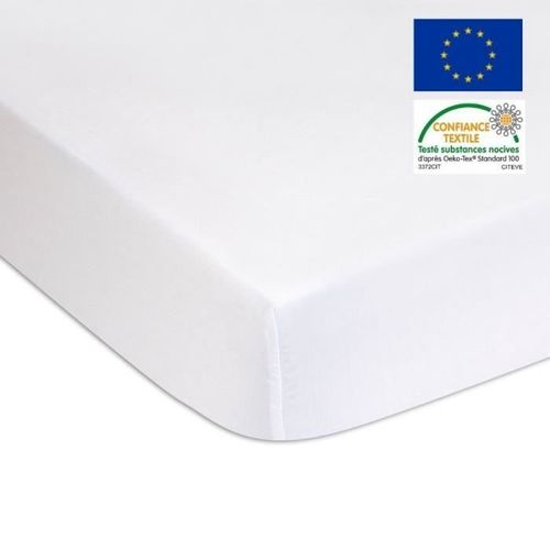 Alèses Éponge Coton Pu - Easy Dort - 70x140 - Blanc - Bébé - Mixte
