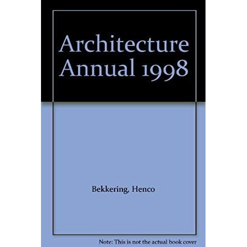 Architectural Annual 1997-1998