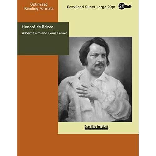 Honor De Balzac: [Easyread Super Large 20pt Edition]