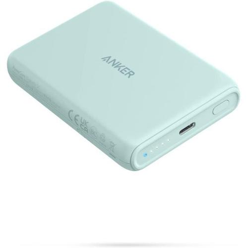 Anker PowerCore Magnetic 5K Chargeur Portable Magnétique sans Fil, Batterie  Externe sans Fil avec Câble USB C pour iPhone 13 Série/i
