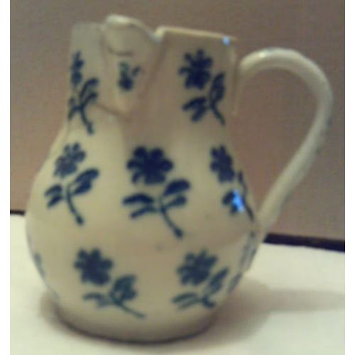 Pichet À Lait - Petites Fleurs Bleues - Style Saint - Uze